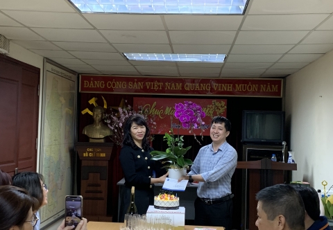 Ngày 16-2, Công ty tổ chức sinh nhật lần thứ 44 cho đồng chí Nguyễn Thanh Bình – Phó Tổng Giám Đốc, Chủ tịch công đoàn công ty.